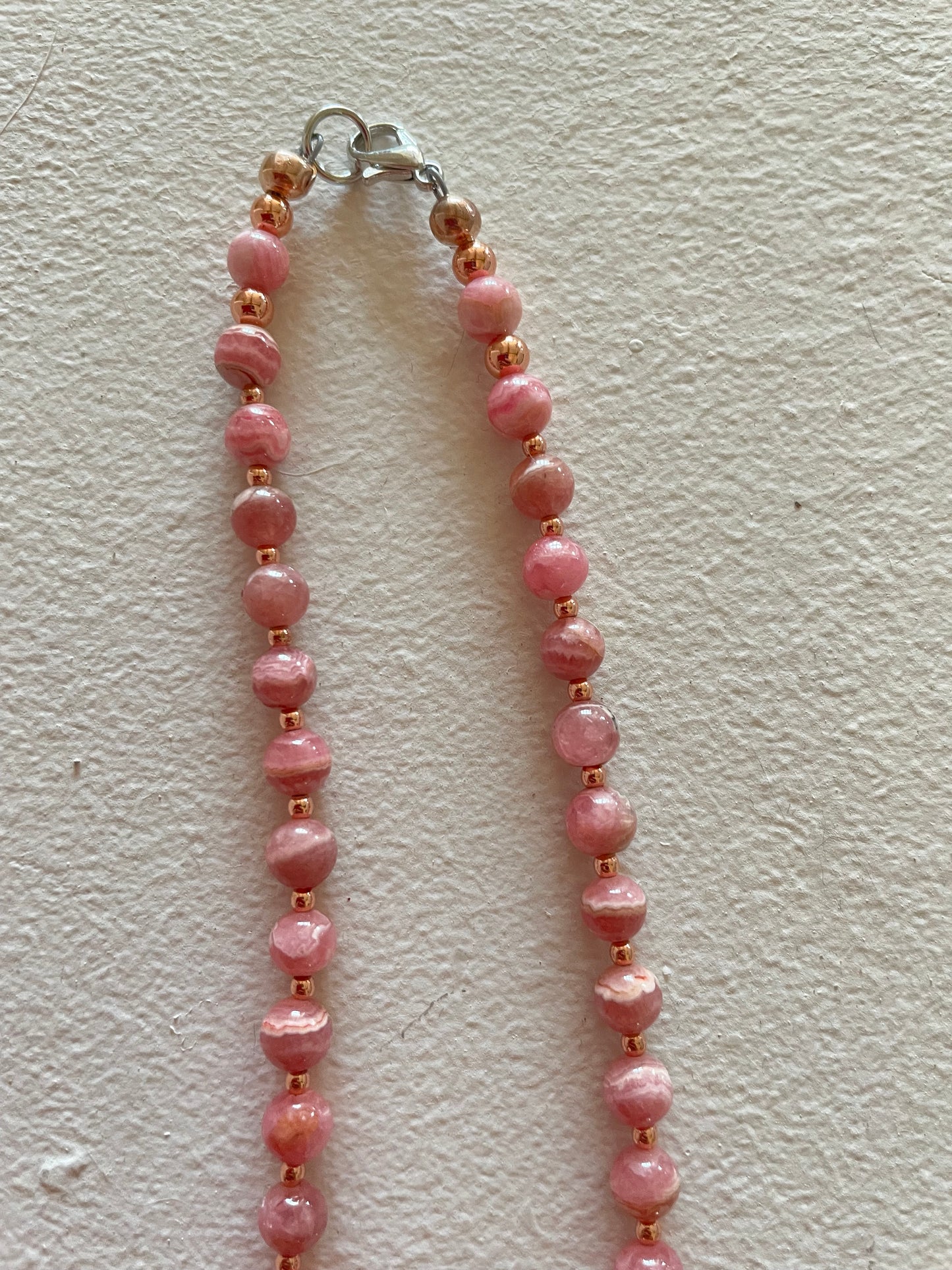 Rhodochrosite Necklace