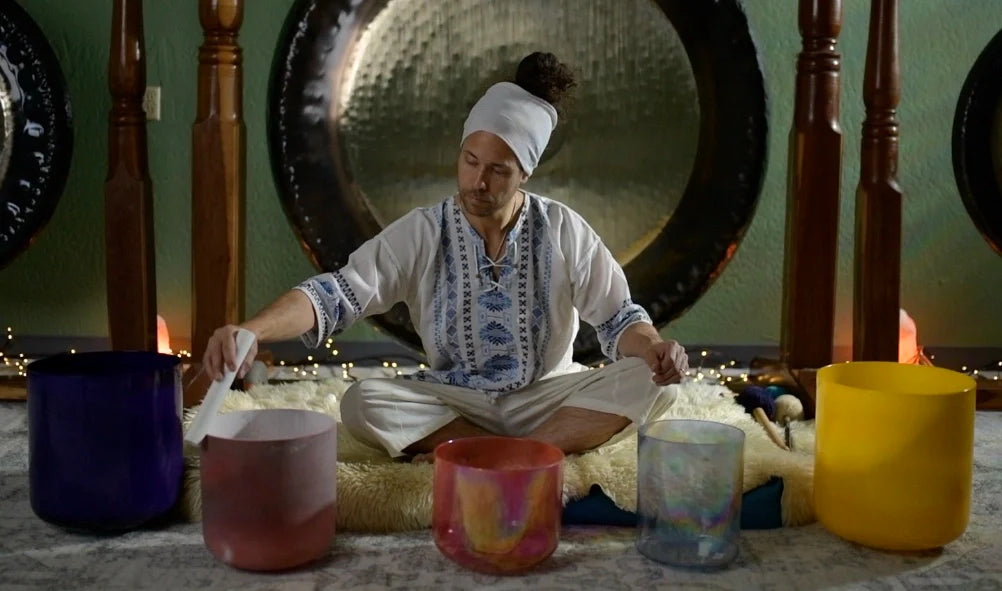 Joshua with Gongs and Bowls