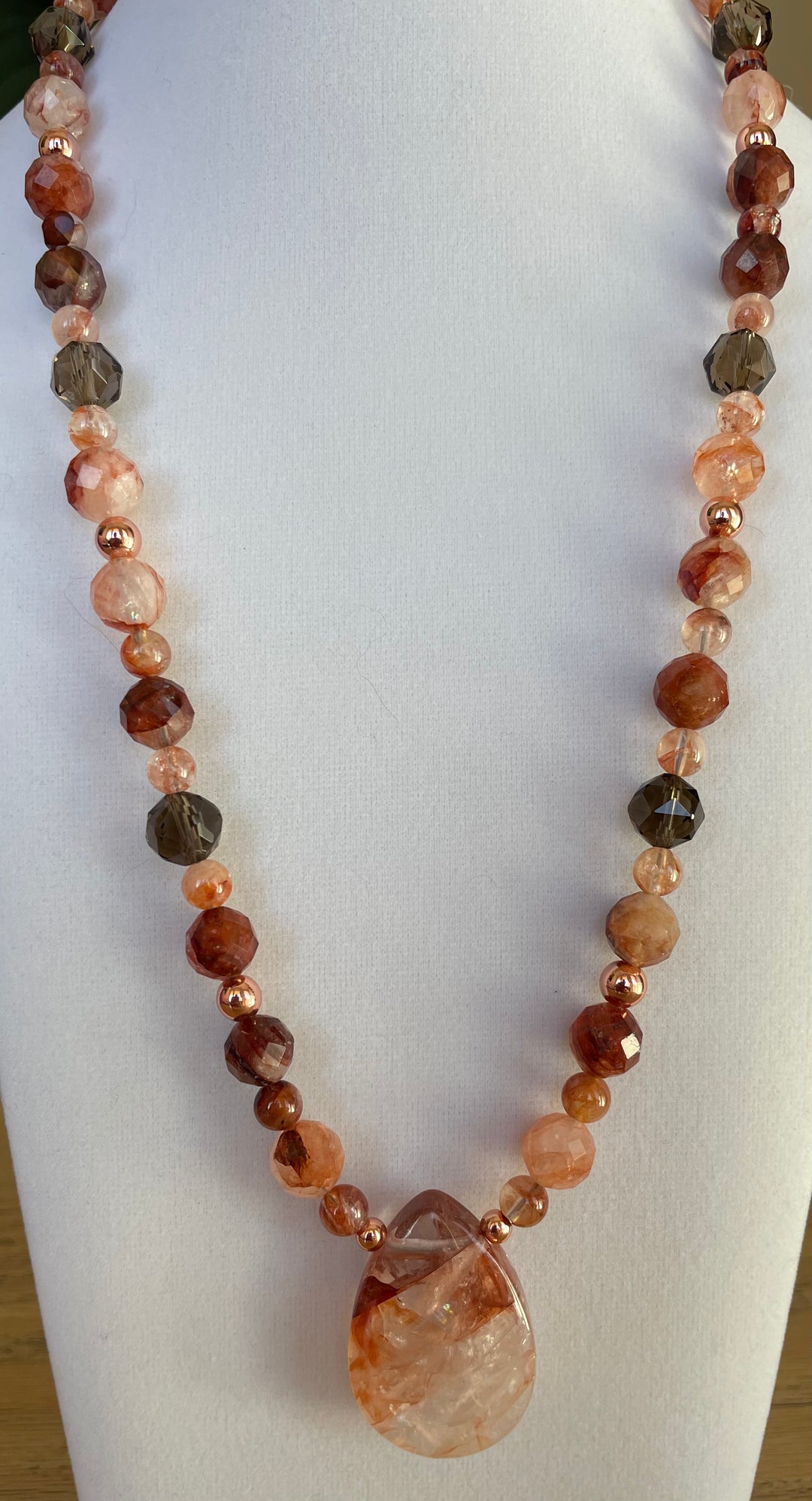 Lepidocrocite Necklace made by Tara Kaur 2