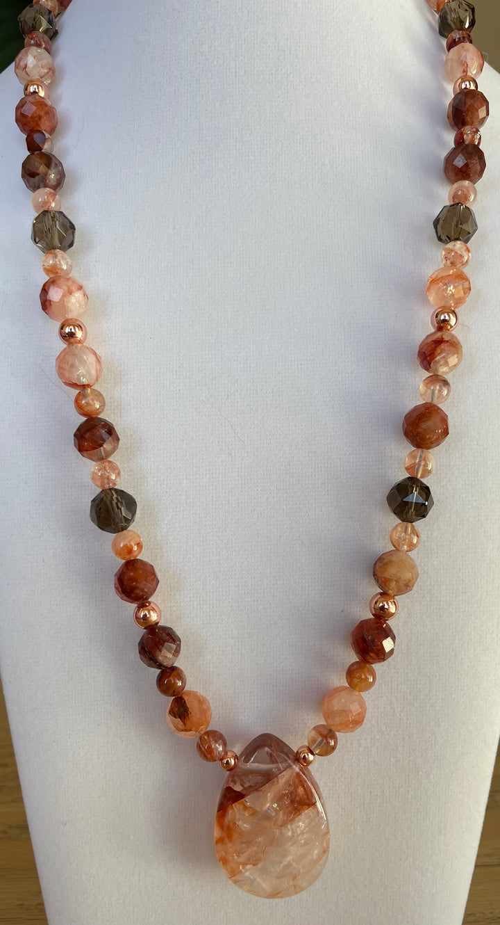 Lepidocrocite Necklace made by Tara Kaur 2