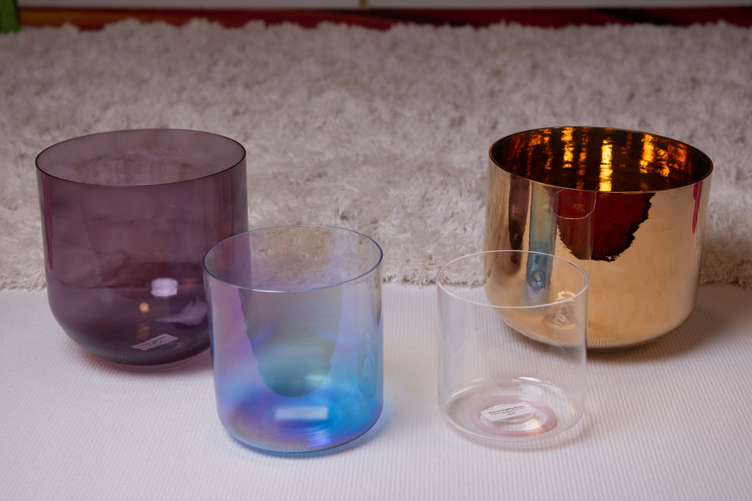 Majesty: Crystal Singing Bowl Set from Bowls of Sound