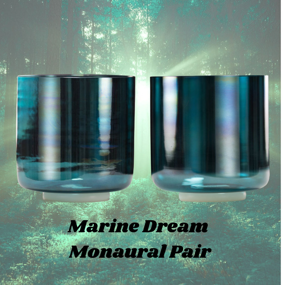 Marine Dream Monaural Singing Bowl Pair