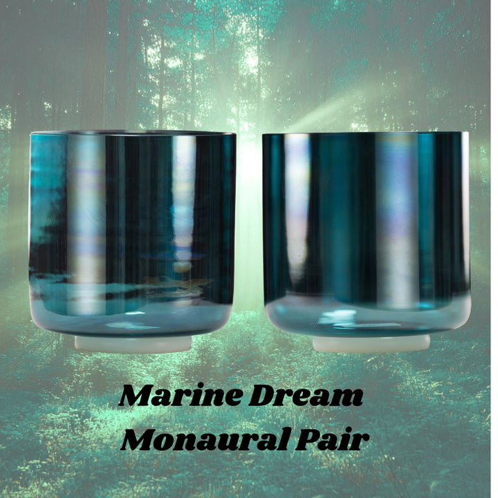 Marine Dream Monaural Singing Bowl Pair