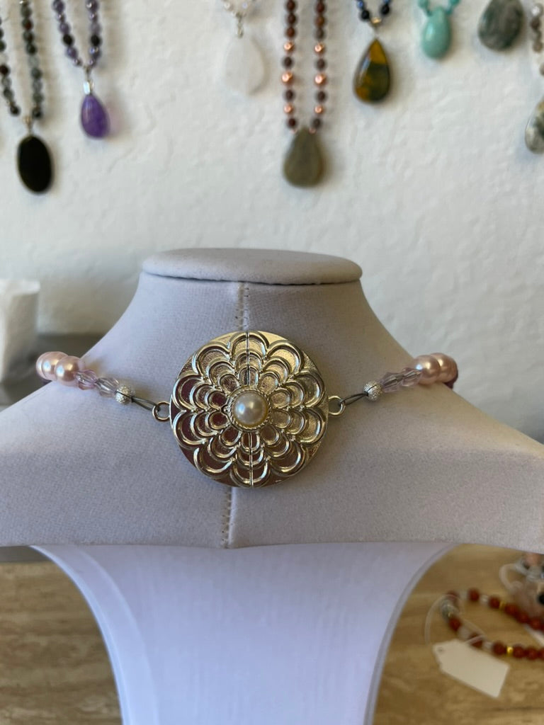Natural Ruby necklace made by Tara Kaur