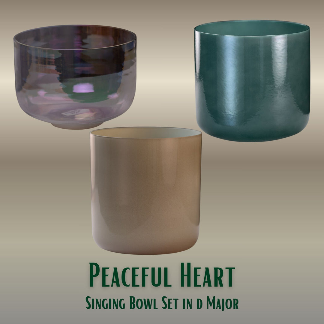 Peaceful Heart Singing Bowl Set from Bowls of Sound