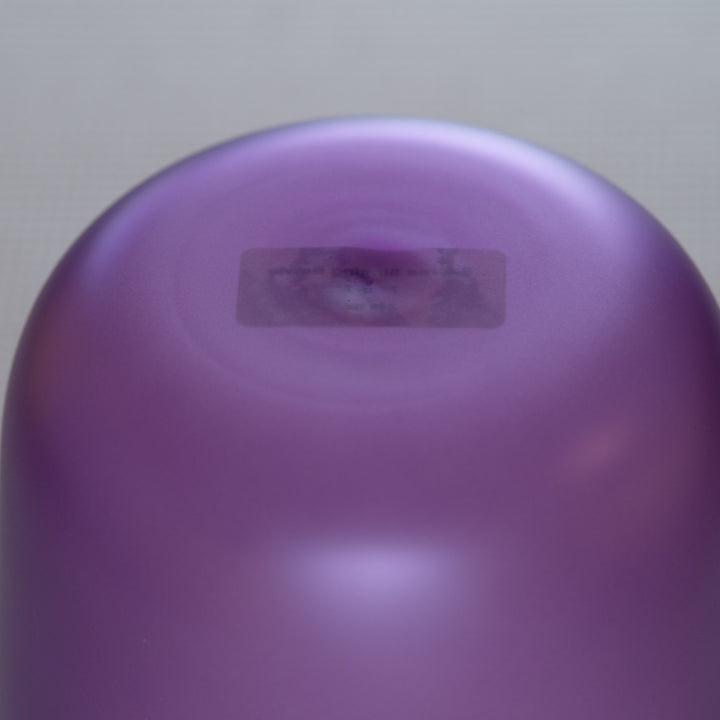 Purple singing bowl for sound baths