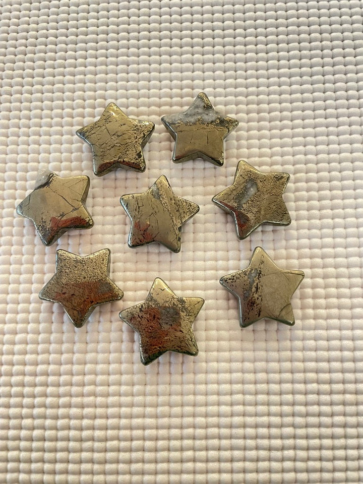 Pyrite Stars from Bowls of Sound