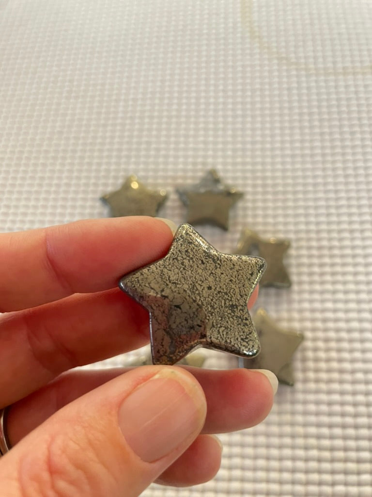 Pyrite Stars from Bowls of Sound