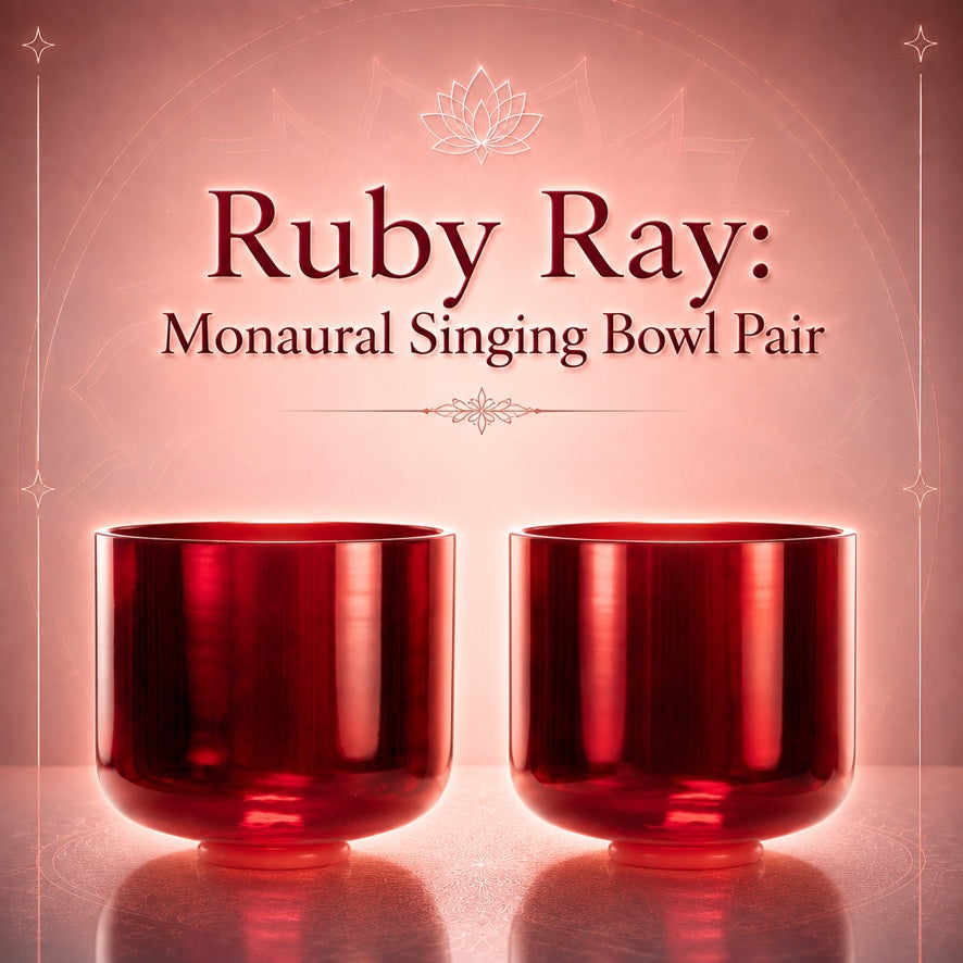 Ruby Ray Monaural pair from Bowls of Sound