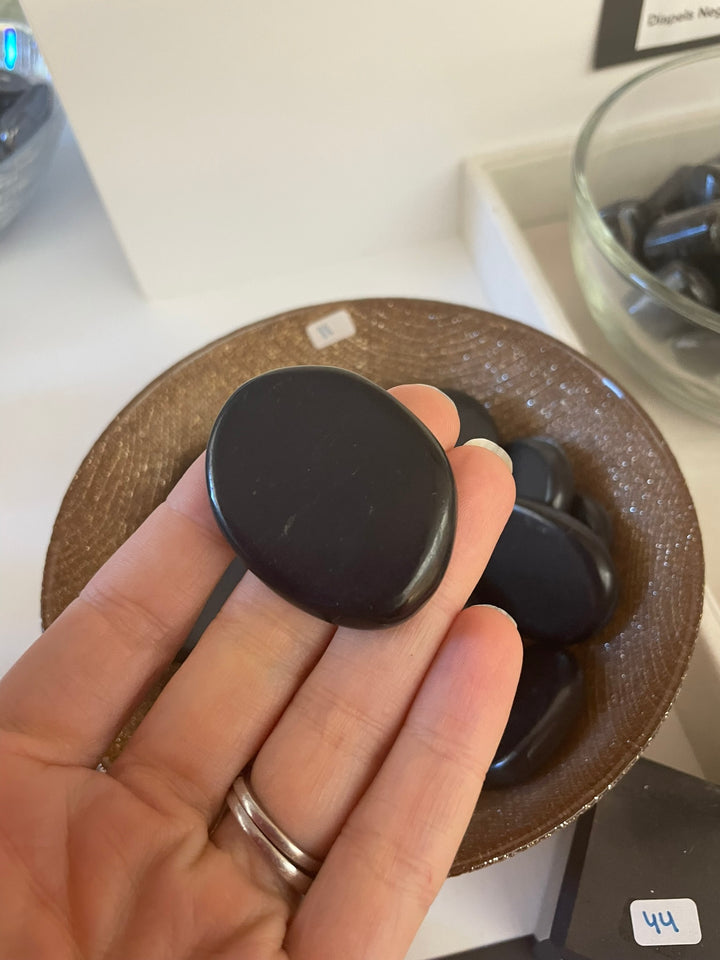 Shungite pillow stone from Bowls of Sound