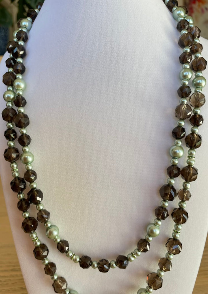 Smoky Quartz necklace made by Tara Kaur