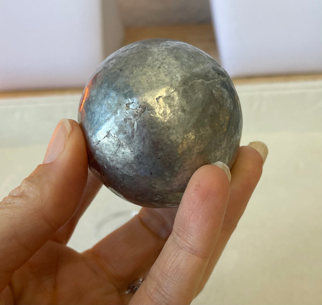 Zinc Sphere for Crystal healing