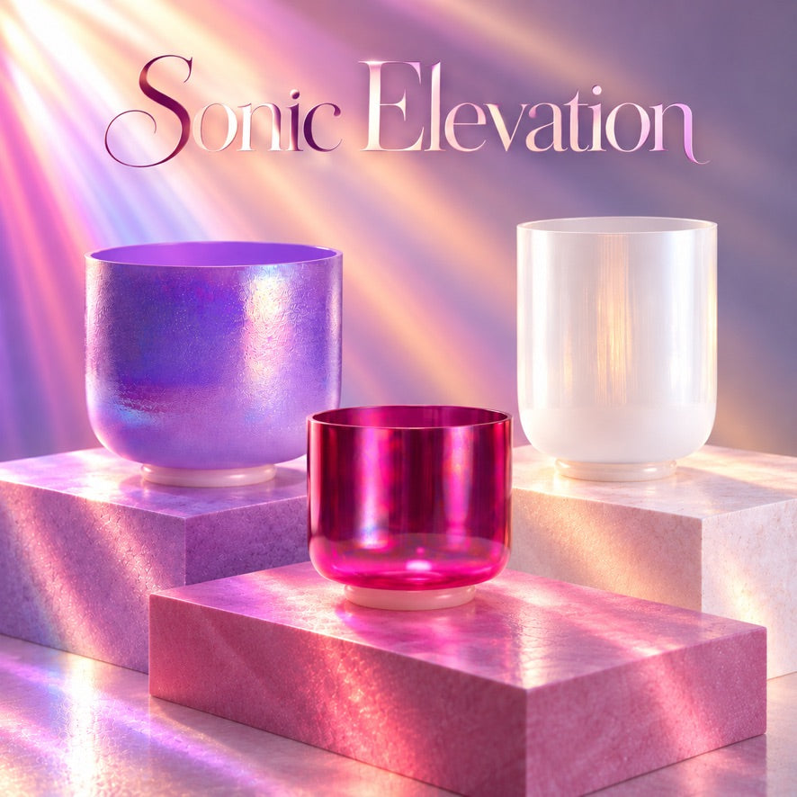 Sonic Elevation Mixed Bowl Set in C Major from Bowls of Sound