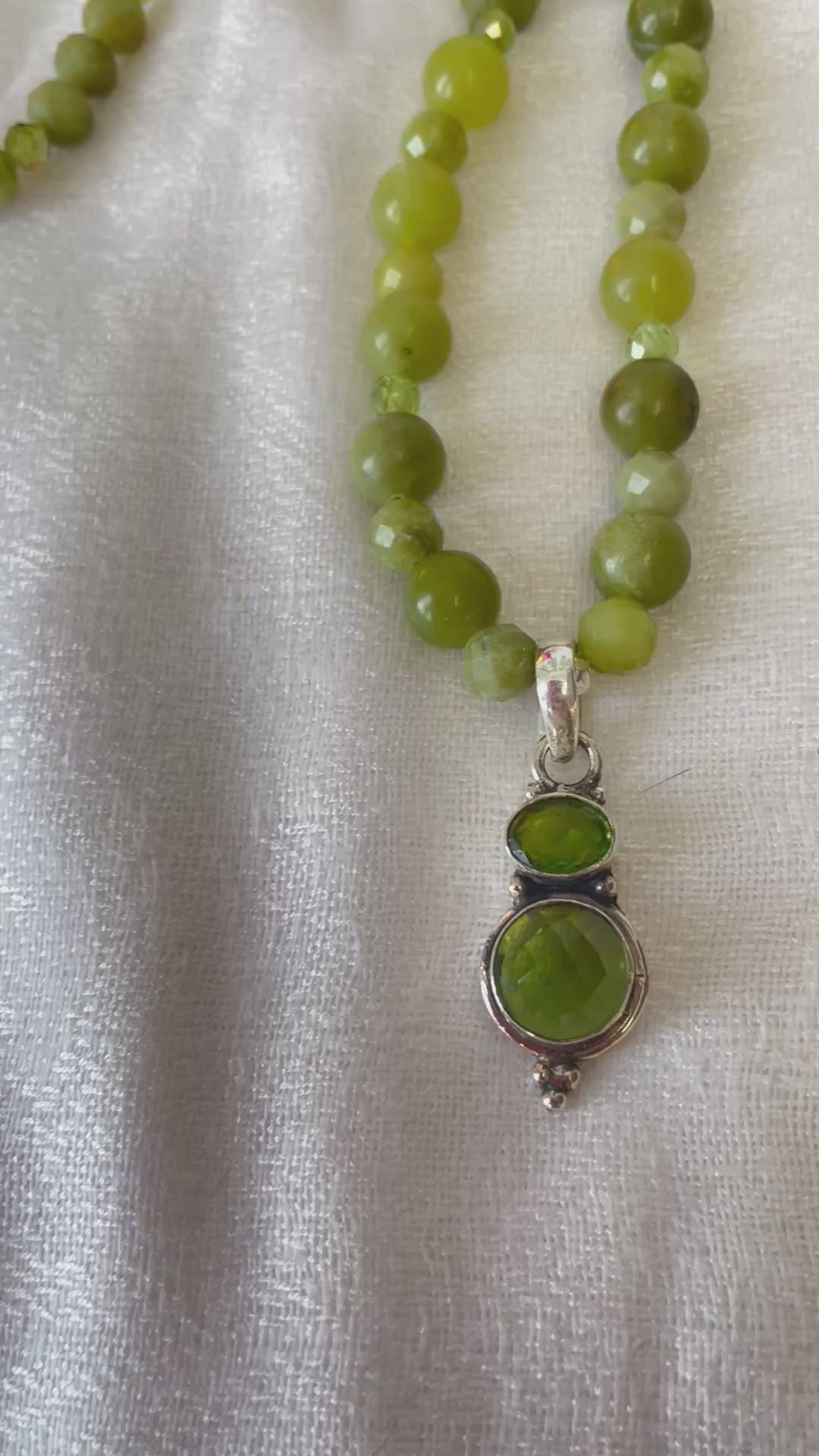 Peridot Mala