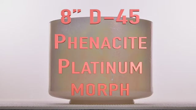 8" D-45 Phenacite Platinum Morph