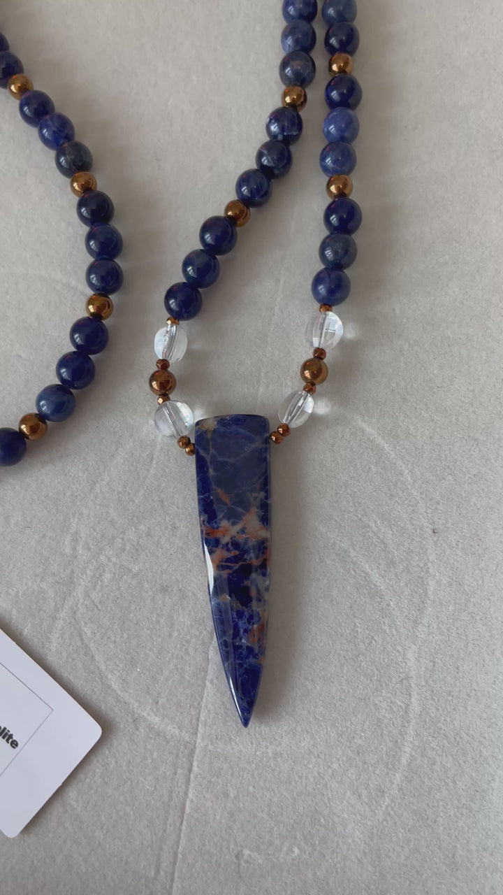 Sodalite Mala
