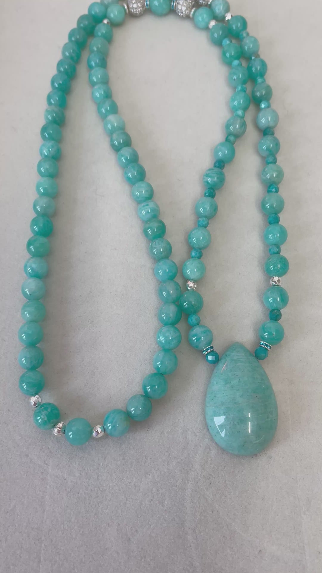 Amazonite Mala