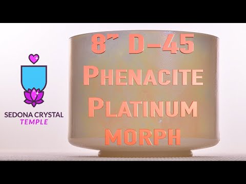 8" D-45 Phenacite Platinum Morph