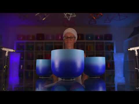 Frosted Father Sky Trio in F# Major from Bowls of Sound
