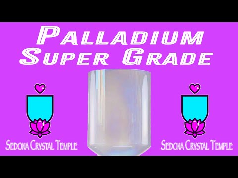 9" C#+35 Palladium Super Tall Super Grade, Crystal Tones™