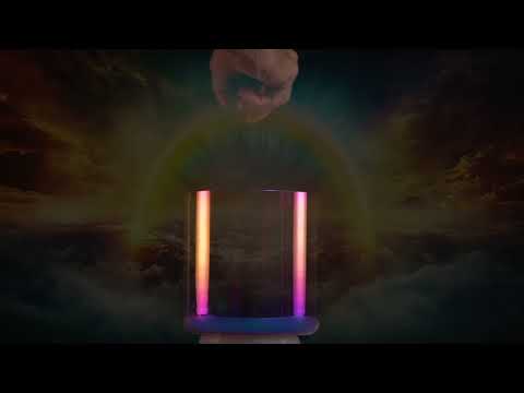 6" F#-2 Celestial Rainbow Singing Bowl from Sacred Singing Bowls