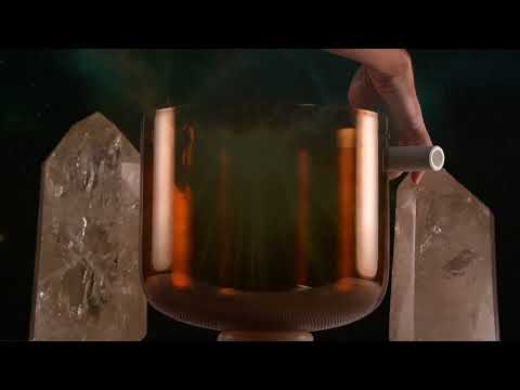 11" D#+38 Sacred Ground Crystal Singing Bowl