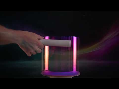 7.5" C-38 Celestial Rainbow Singing Bowl from Sacred Singing Bowls