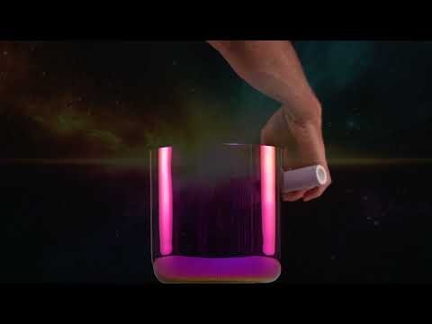 7.5" B-21 Celestial Rainbow Crystal Singing Bowl