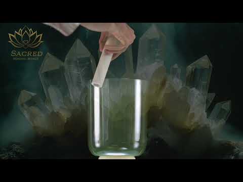 7.25" A#-24 Forest Song Crystal Singing Bowl