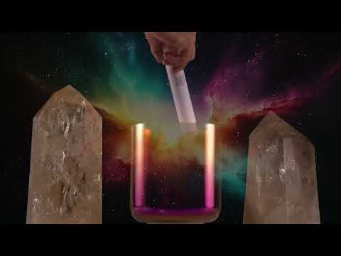G-46 AMETHYST ACTIVATION CRYSTAL SINGING BOWL