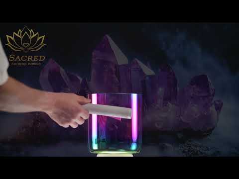 7" G+20 Celestial Rainbow Singing Bowl