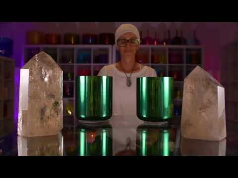Emerald Heart Binaural Pair