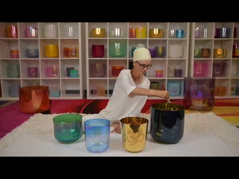 Crystal Singing Bowl Set for Sound Healing
