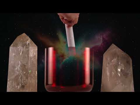 B-21 Ruby Ray Crystal Singing Bowl