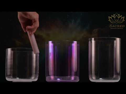 Crystal Haven Singing Bowl Set from Bowls of Sound