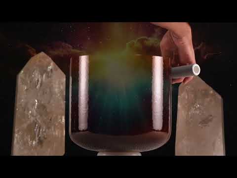 10" G-37 Sacred Ground Crystal Singing Bowl