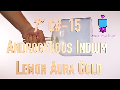 7" C#-15 Indium with Lemon Gold Morph Bowl