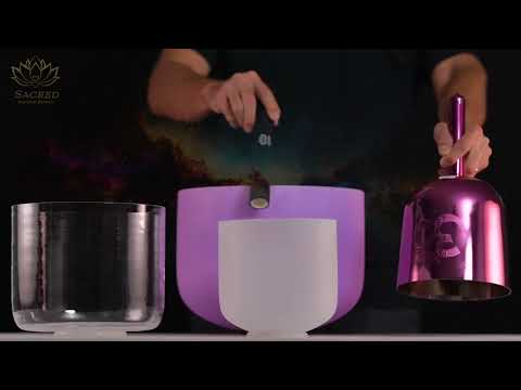 Light of the Lotus: Mixed Bowl Set in G Major, Perfect Pitch