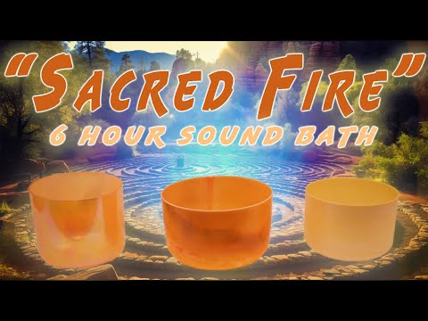 Regenerative Fire Crystal Singing Bowl Set