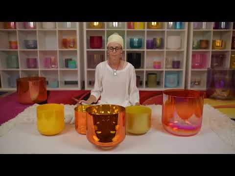 The Phoenix Crystal Singing Bowl Set from Bowls of Sound
