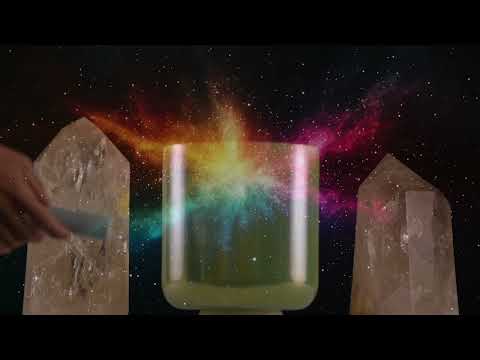 8" C#-30 Forest Fairy Crystal Singing Bowl