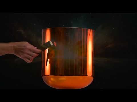 11.75" C-5 Solar Soul Sacred Symphony Crystal Singing Bowl