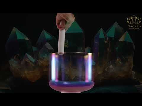 10" G#+12 Heaven & Earth Crystal Singing Bowl