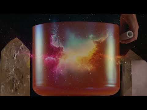 A+15 SUNSET SERENADE CRYSTAL SYMPHONY BOWL