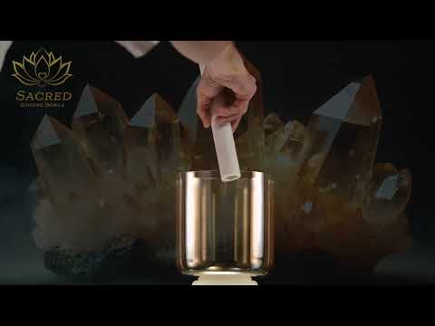 6.75" C#-23 Morning Sun Crystal Singing Bowl