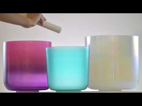 Song to the Divine: Harmonic Crystal Singing Bowl Trio