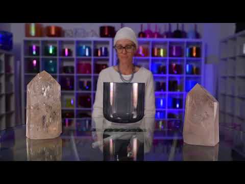 Midnight Magic Crystal Singing Bowl 