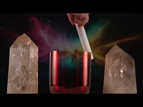 D#+0 Ruby Ray Crystal Singing Bowl