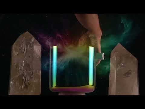 A#+47 CELESTIAL RAINBOW CRYSTAL SINGING BOWL, BINAURAL