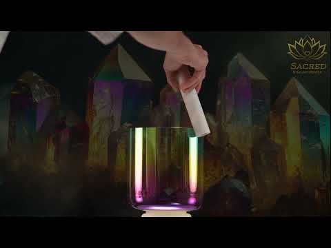 7" G#-13 Celestial Rainbow Singing Bowl